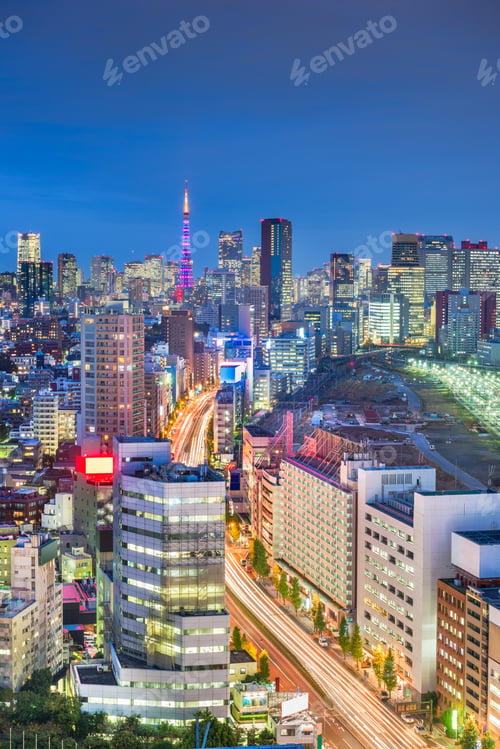 Preview: Tokyo, Japan City Skyline