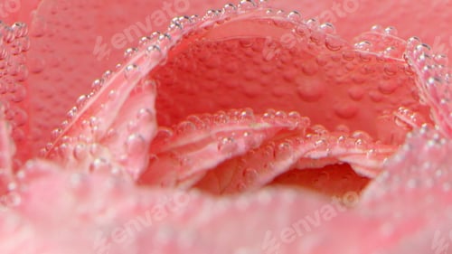 Preview: Shooting underwater.Creative.A bright flower bud that is located in the water and on which there are