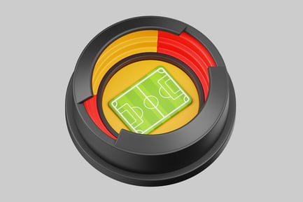 Preview: Soccer field stadium badge