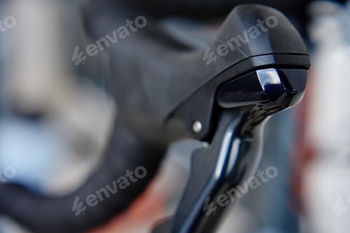 Preview: Race road bike handlebar with mannette and shifter brake handle