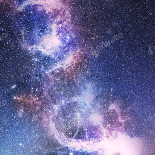 Preview: Galaxy in space textured background