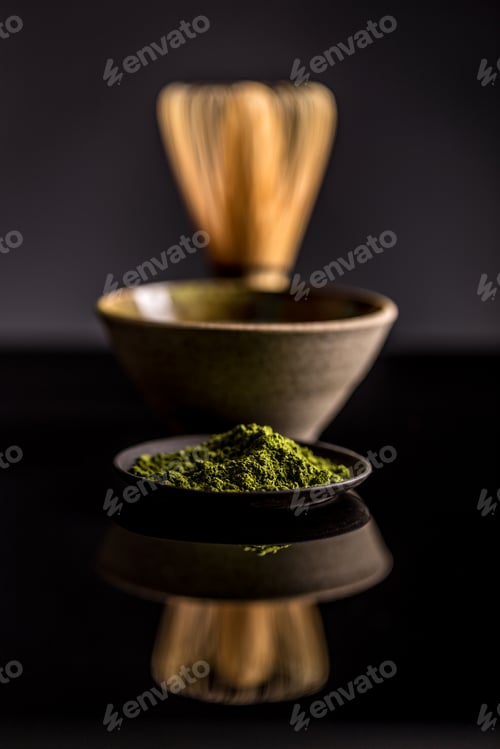 Preview: Green matcha tea