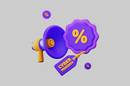 Preview: Cyber monday sale announcer promo