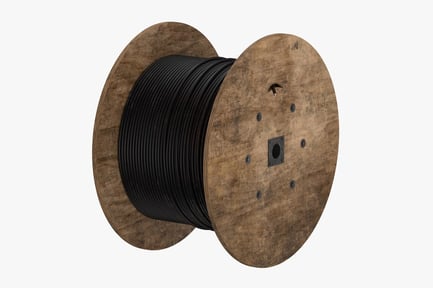 Preview: Industrial Wood Cable Spool