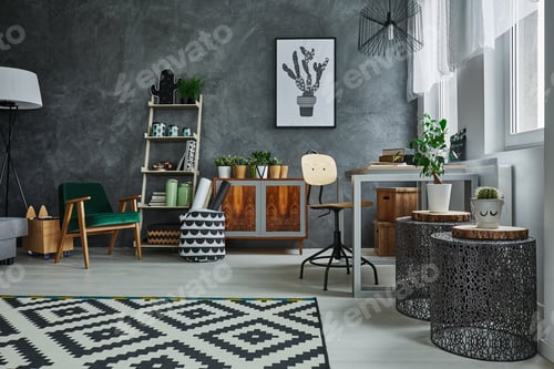 Preview: Apartment with designer furniture