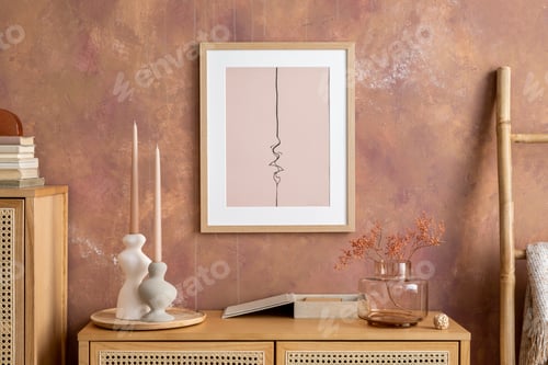 Preview: Creative composition vintage living room