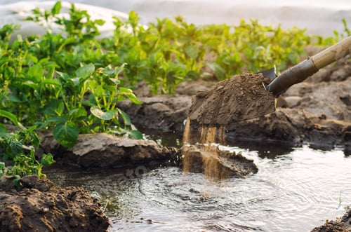 Preview: Irrigation and growing young potatoes in the field