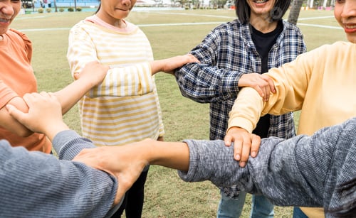 Preview: Team Hands Empathy Trust Partner partnership grow connect business partner and connection integratio