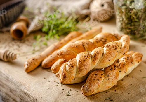 Preview: Homemade salted sticks