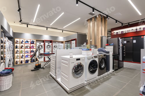 Preview: Premium home appliance store interior