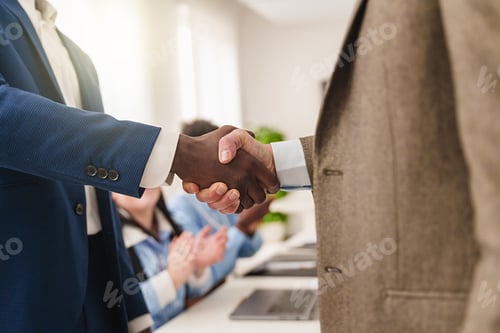 Preview: Business Handshake Close-up