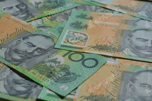 Preview: Australian $100 dollar banknotes wallpaper