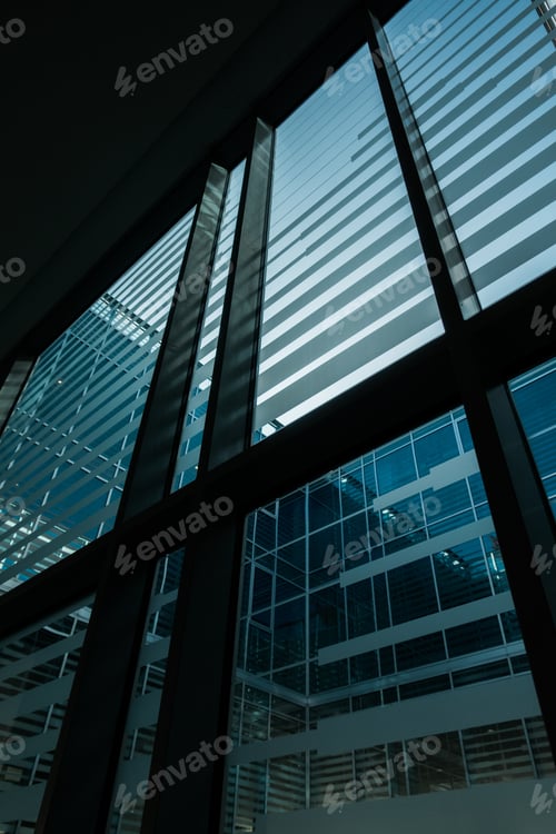 Preview: Abstract windows of building