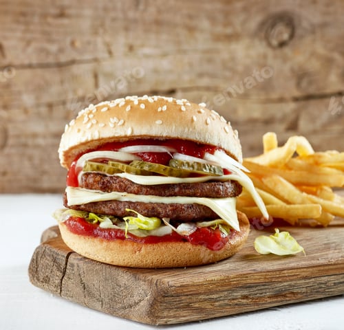 Preview: fresh tasty burger