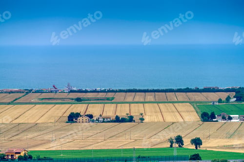 Preview: Panoramic view from Loreto, Ancona province, Italy