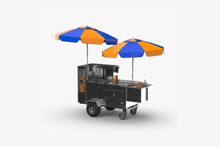 Preview: New York Style Hot Dog & Pretzel Food Cart