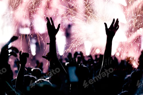 Preview: Fireworks Display at New Year's Eve Celebration