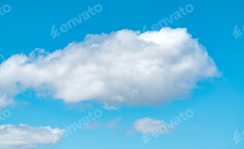 Preview: One cloud in the blue sky