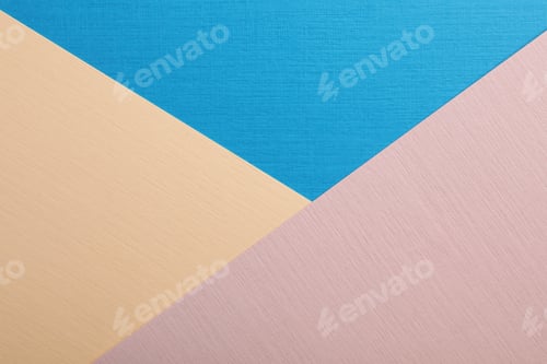 Preview: Colorful paper sheets as background, top view