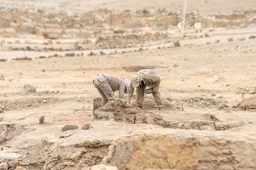 Preview: archaeologists search for the remains of an ancient civilization