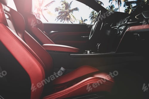 Preview: Modern car interior