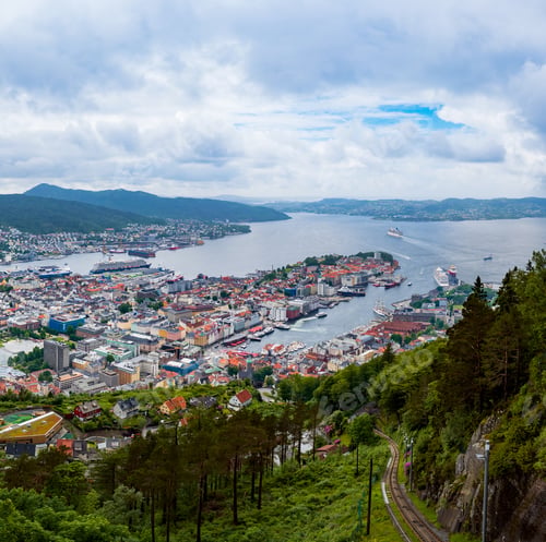 Preview: Bergen is a city and municipality in Hordaland on the west coast