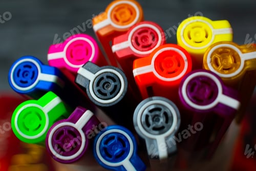 Preview: Colorful markers