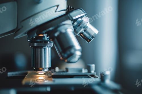 Preview: Close-up shot of microscope
