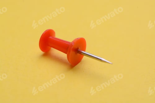 Preview: colorful push pins keep your papers organized and also transform the workspace