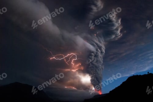 Preview: Strong windstorm over the mountains during evening time