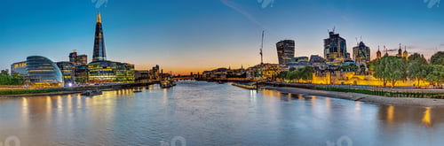 Preview: Panorama of the river Thames in London