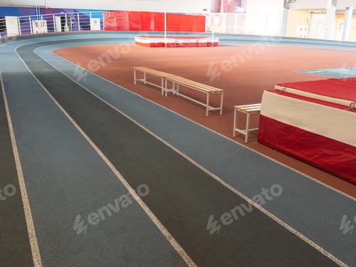 Preview: Indoor running track at the gym
