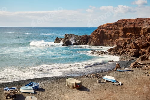 Preview: Beautiful landscape of Lanzarote Island