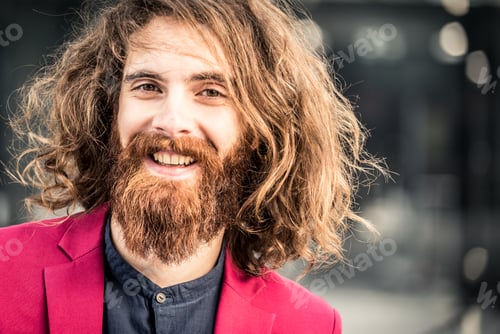 Preview: Cool hipster portrait