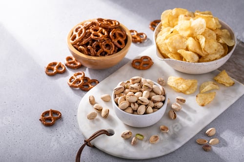 Preview: Salty snacks that are offered with beer