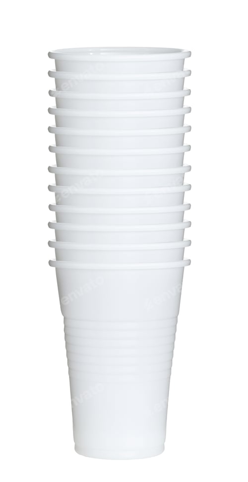 Preview: White paper coffee cups
