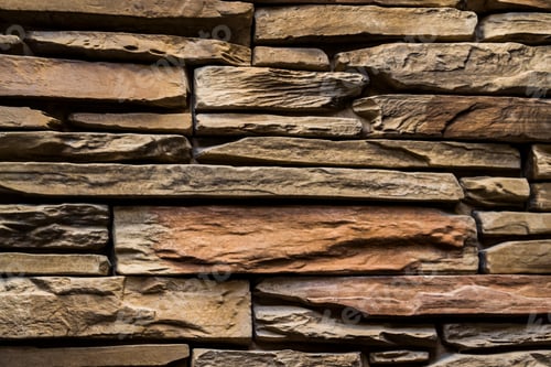 Preview: Closeup shot of a stone wall- background