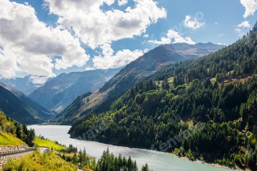 Preview: Mountain scenery around the D'Arpy lake in Val d'Aosta