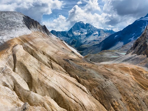 Preview: Roc du Soufre in Vanoise national park of french alps, France