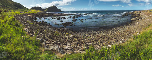 Preview: Panoramic view of the Northern Ireland bay