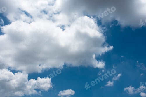 Preview: Fluffy white clouds