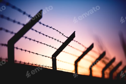 Preview: Sunset Behind Wall