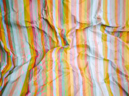 Preview: Crumpled paper texture and striped pattern background