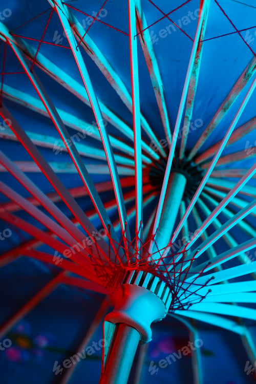 Preview: Traditional japanese umbrella, traditional japanese accessories concept