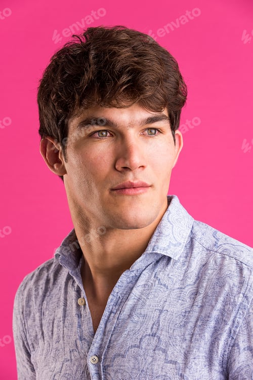 Preview: Portrait of handsome man