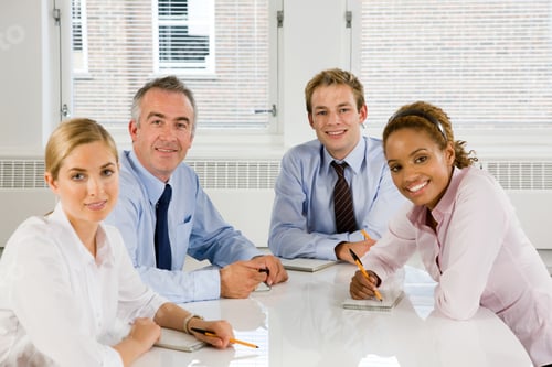 Preview: Portrait of business students