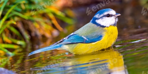 Preview: Blue Tit, Mediterranean Forest, Spain