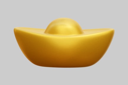 Preview: Golden Ingot Prosperity And Fortune