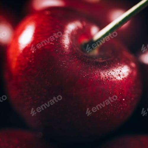 Preview: Cherries Macro Close Up