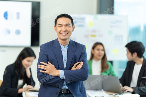 Vista previa: Meeting Business Corporate Business Connection Concept